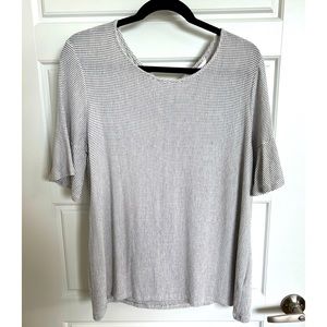 Lauren Conrad Size XL Striped Blouse